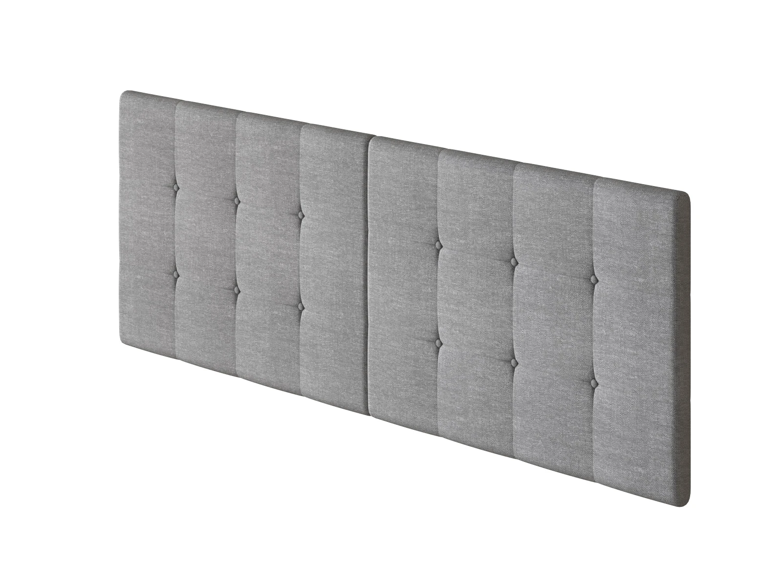 Upholstered back section for Murphy Bed Standard 160x200 Grey Melange picture 3