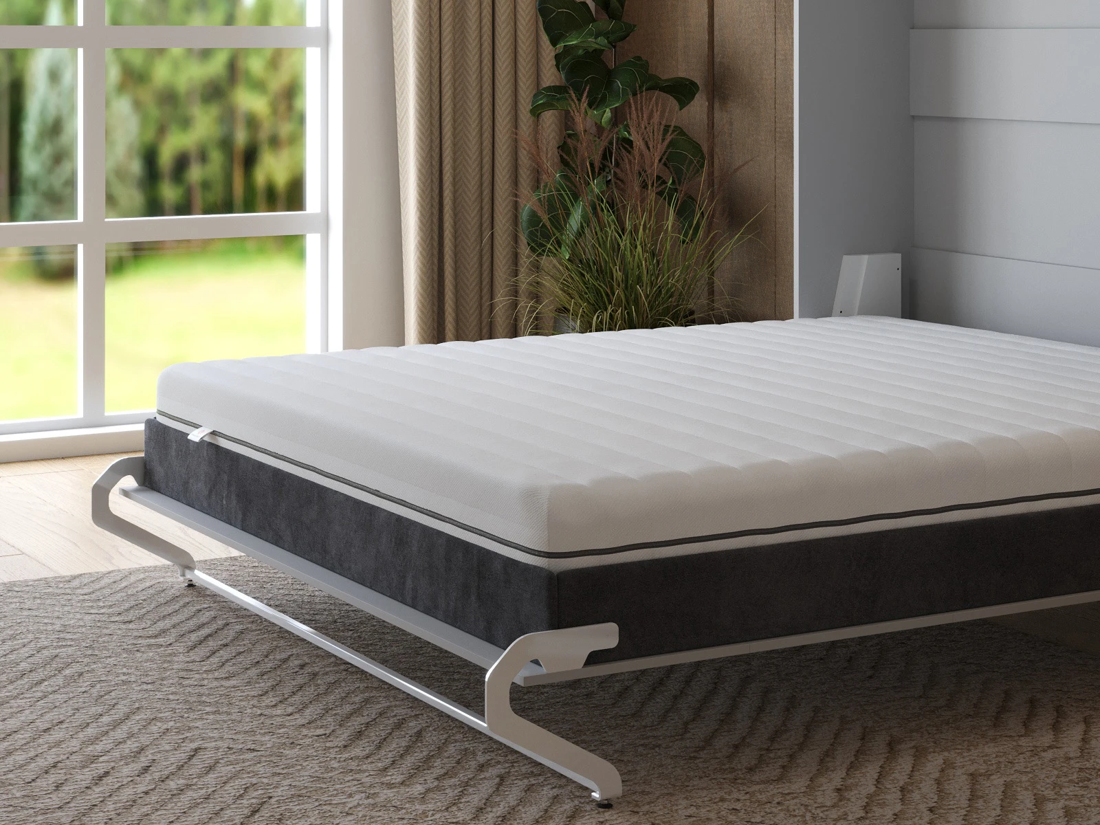 Memory Foam Pocket Spring Mattress Smart Catcher 160x200 picture 1