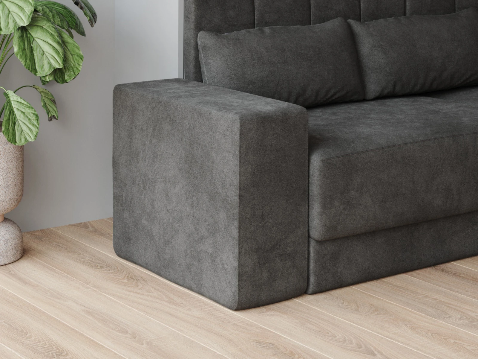 Sofa with armrests 25 cm wide picture 1