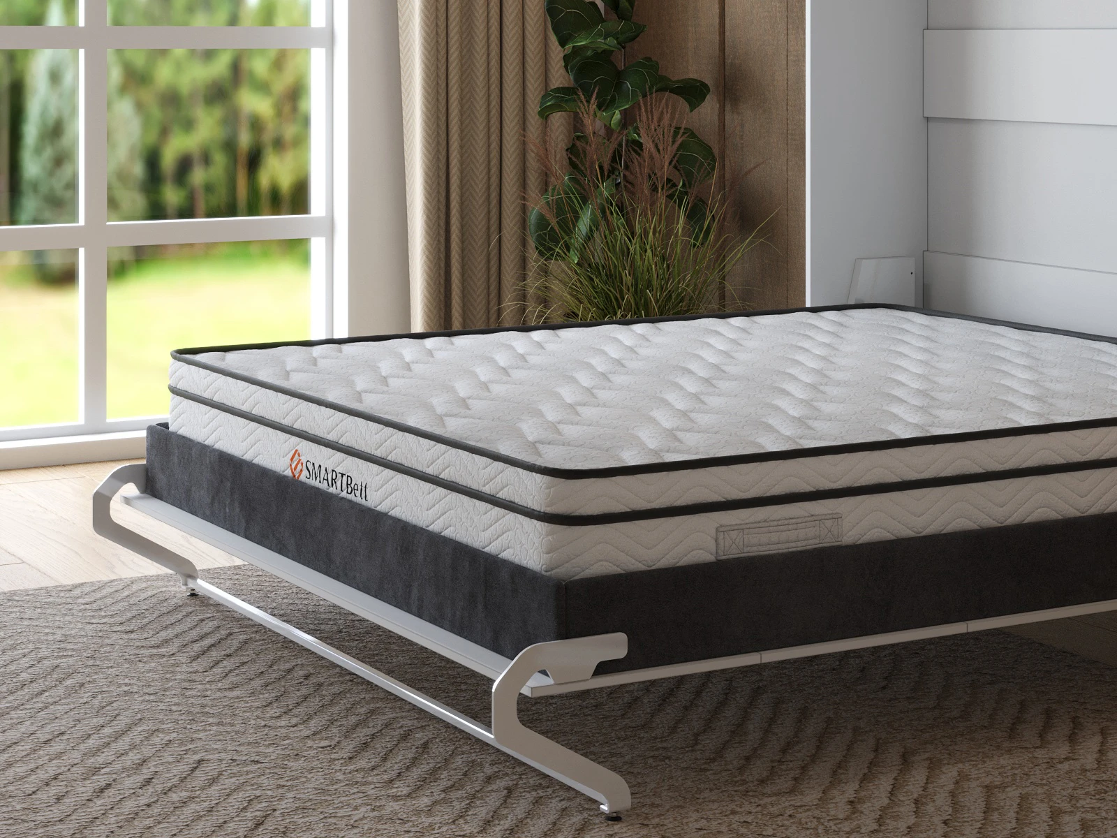 Pocket Spring Mattress Cloud Smart Comfort 160x200 picture 2