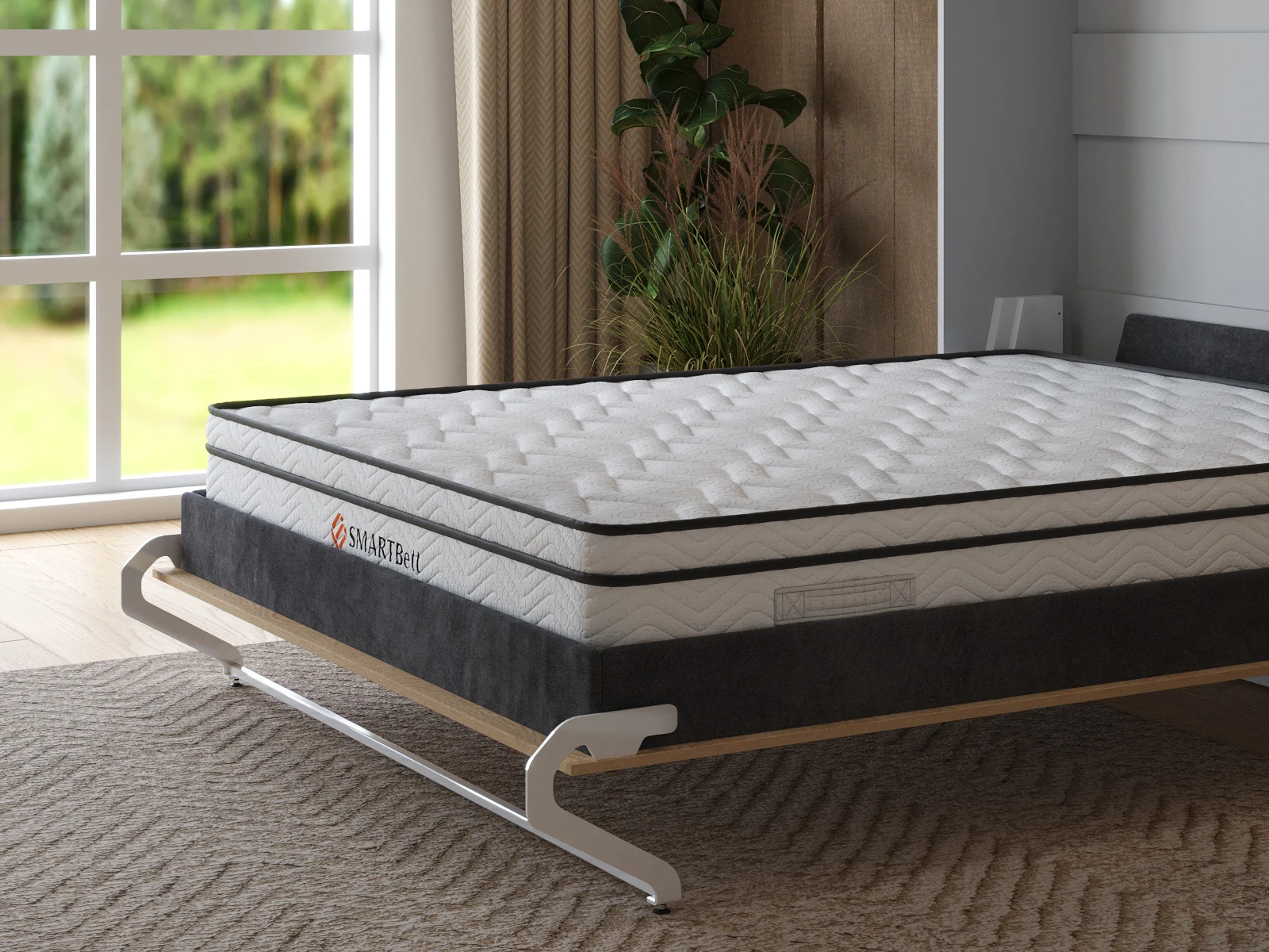 Pocket Spring Mattress Cloud Smart Comfort 160x200 picture 2