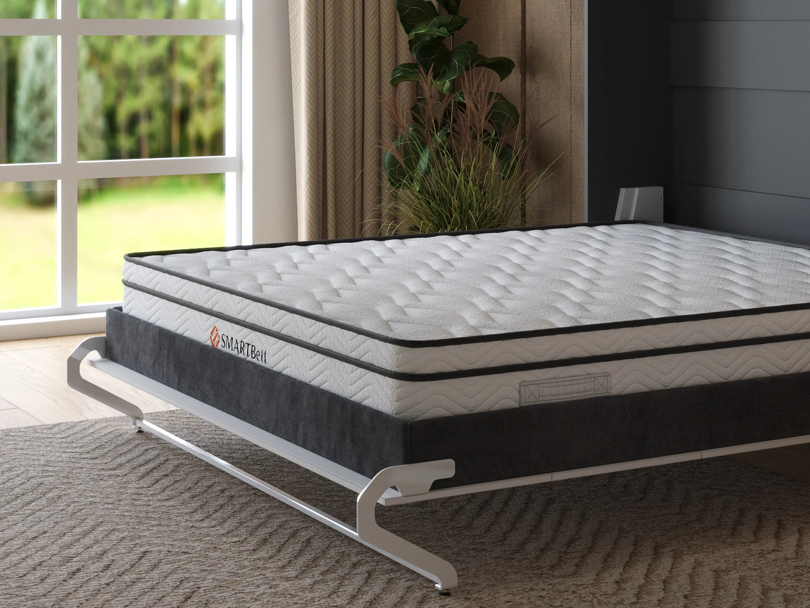 Pocket Spring Mattress Cloud Smart Comfort 160x200 picture 2